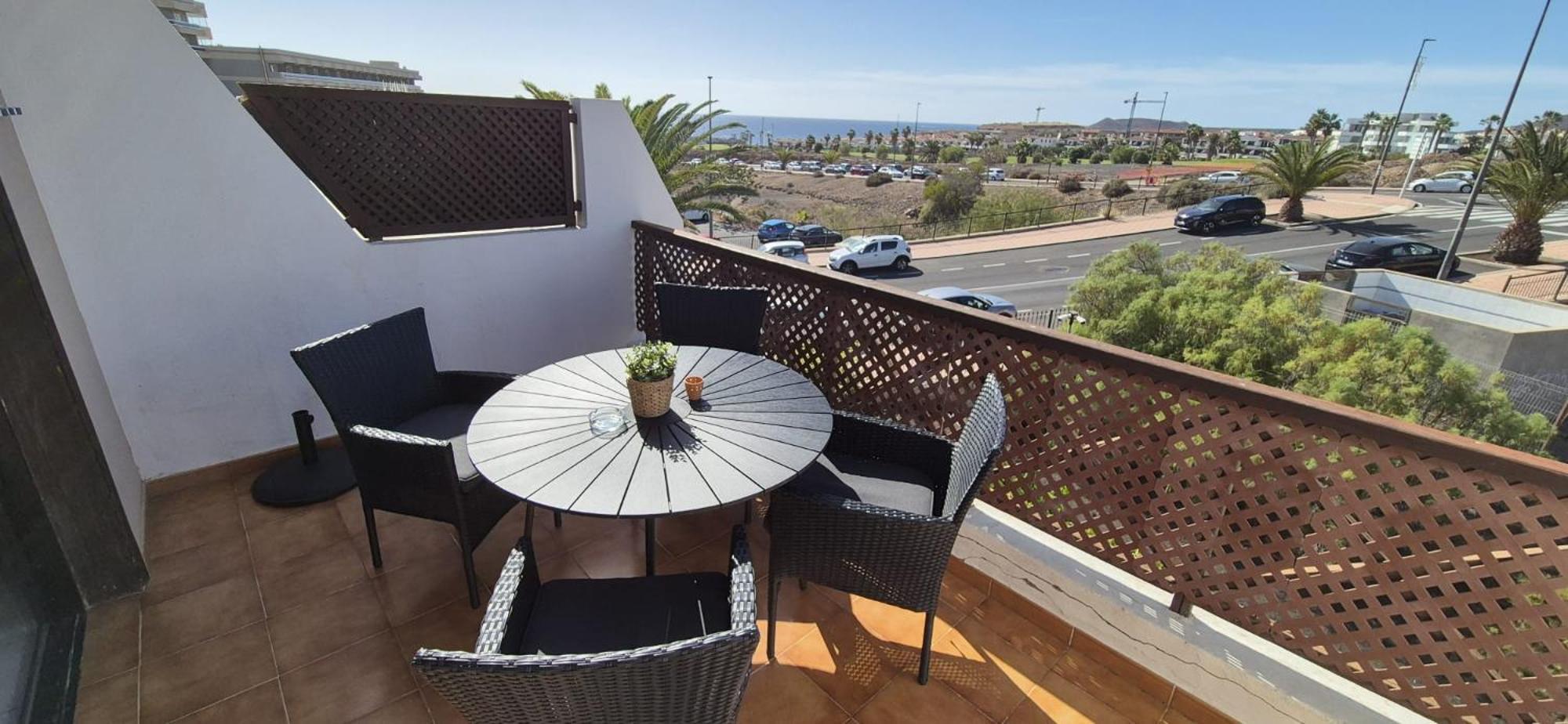 Sweet Escape In Golf Del Sur, Ah332 With Heated Pool And Ocean View Apartment Сан Мигел де Абона Екстериор снимка